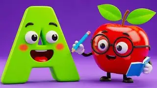 The BEST Way to Teach Kids A to Z Letters | Learn ABCs FAST with Our FUN Phonics Song | A For Apple