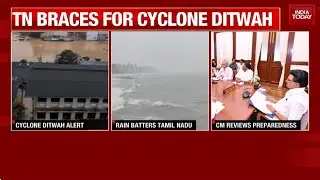 Cyclone Ditwah: Red Alert in Tamil Nadu, Puducherry; India Launches Operation Sagar Bandhu