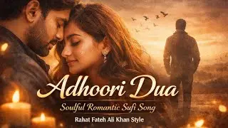 Adhoori Dua 💔 | Soulful Romantic Sufi Song | Heart Touching Melody @SoulfulLucky 