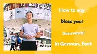 How to say bless you! in German - Learn German fast with Memrise