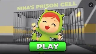 POCOYO KID PLAYS  NINA PRISON RUN roblox! Gameplay Walkthrough No Death 4K