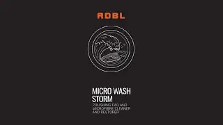 ADBL Micro Wash Storm Tutorial