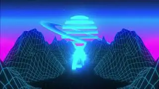 Retro Loop Music Visual