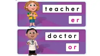 Учебное пособие Oxford Phonics World, уровень 5 &ndash; Буквосочетания &ndash; диск 1 &ndash; Модуль 1 &ndash; er или &ndash; учитель
