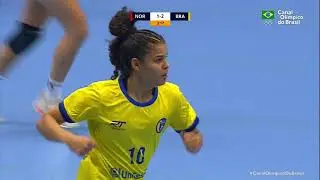 MUNDIAL SUB-20 DE HANDEBOL FEMININO 2022 - Brasil 24 x 32 Noruega - Melhores Momentos