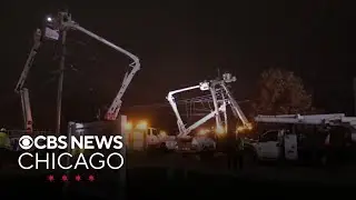 Edens Expressway reopens after downed power lines shut down I-94