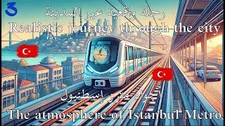 Istanbul Metro Journey 🚆 | Real City Experience &ndash; Part 3 🇹🇷
