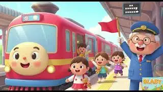 Friendly Train toddler rhymes in english #cocomelon #dancingforkids