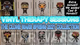 Vinyl Therapy Sessions: Funko Pop! Star Wars Clone Wars Complete Set #funkopop #starwars #clonewars