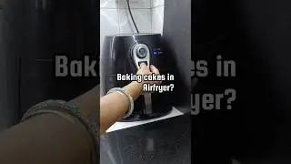 airfryer episode 41: baking cake in air fryer #shortsfeed