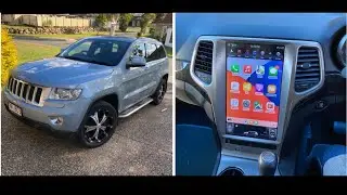 2012 Jeep Grand Cherokee CarPlay headunit.