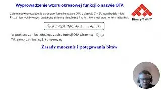 Wykład 1   Funkcja OTA