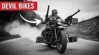 When They Put .50 Cals on Harley-Davidsons &mdash; Germans Called Them &ldquo;Devil Bikes&rdquo;