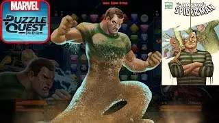 Sandman (Legendary) Flint Marko - Super abilities - Marvel Puzzle Quest - Heroes in Video Games