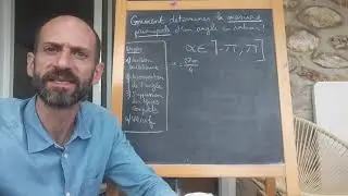 1ere Spé - Comment déterminer la mesure principale d'un angle en radian ?