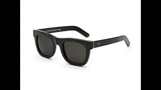 Unboxing Genuine Sunglasses Retrosuperfuture J6C Ciccio Black Occhiali da Sole
