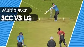 MULTIPLAYER GAMEPLAY In Real Cricket 22 🏆 SCC 🆚 LG Highlights