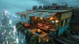 Lofi Rain 🌧️ Chill Music for Study, Work, Stress Relief and Falling Asleep Instantly Tonight