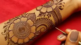 Raksha bandhan mehndi design । रक्षा बंधन मेहंदी डिजाइन । Arabic Mehndi Design । Anvi Mehandi Arts