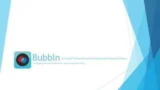 Network Automation Using Bubbln - Provisioning OSPF on a network