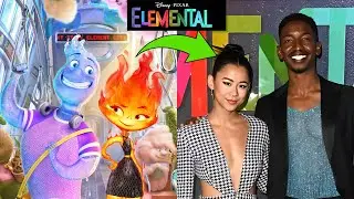 ELEMENTAL / CAST - What do the voice actors look like?