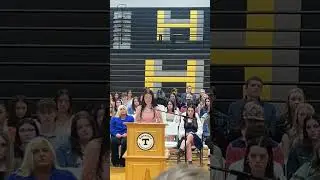 Josie Ostendorff NHS Vice President  speech