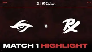 Team Secret vs. Paper Rex // VCT Pacific Week 2 Day 2
