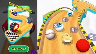Going Balls Epic Race Level Gameplay Walkthrough Android ios
