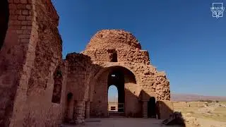A historical place in iran - Sassanid palace of sarvestan🎥 4k