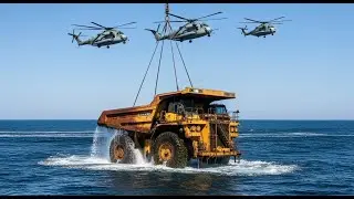 Salvaging & Restoring a Giant Komatsu 930E Mining Truck from the Ocean Floor (Full Process) 🚛🌊🛠️