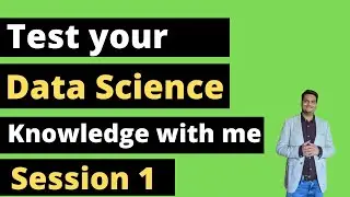 Test Data Science Knowledge Live with Aman - Session 1 | Machine Learning concepts for interview
