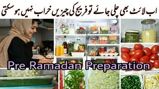 Pre Ramadan Preparation 2022 | Freeze Food For Iftar & Sehri |time saving tips and preparations