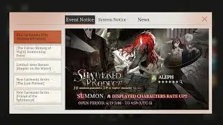 Reverse: 1999 - The Shattered Product Banner Notice
