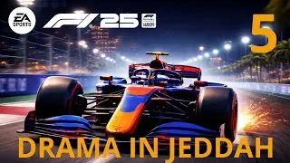 DRAMA IN JEDDAH! | F1 25 MYTEAM CAREER MODE #5