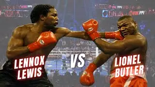 Lennox Lewis vs. Lionel Butler &ndash; A Tactical Beatdown by a Future Legend!