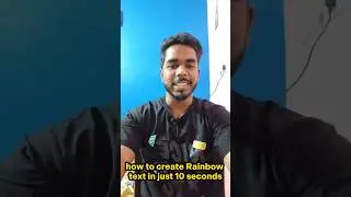 how to make rainbow color text in Instagram | Instagram tutorial 2023 #instagramtips #Instagramreels