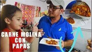 CARNE MOLIDA CON PAPAS SENCILLO DE PREPARAR