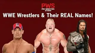 WWE Wrestlers & Their REAL Names 🔥 #WWE #WWEFacts #WWEEdits #ProWrestlingStudio #ViralShorts