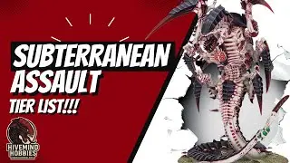 Tyranid Subterranean Assault tier list! Which snake is the best?!?
