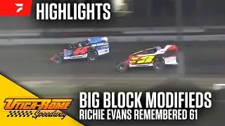 Richie Evans Remembered 61 | Big Block Modifieds at Utica-Rome Speedway 7/15/25 | Highlights