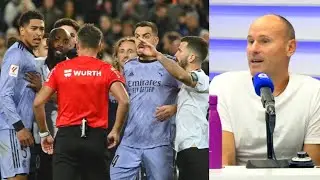 Mateu Lahoz, crítico con el final del Valencia 2-2 Real Madrid: 