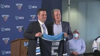 UMaine's new men's hockey coach arrives on campus