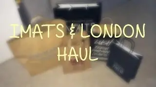 IMATS & London Haul | Nars, Topshop, Primark, Muji, Lush