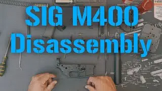 How to Disassemble a SIG M400 Completely