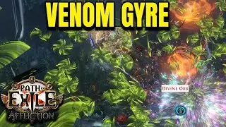OUTDATED Endgame Venom Gyre Deadeye Strength Stacker buildguide Path of Exile 3.23 Affliction POE