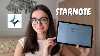 Probando STARNOTE: ¿la MEJOR APP de APUNTES DIGITALES? | Samsung Galaxy Tab S6 Lite