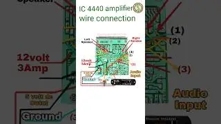 Audio amplifier circuit diagram #Bluetooth audio circuit