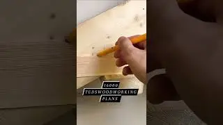 Cut a perfect 90 degree section with this simple trick!  #woodworking #diywoodworking #diy #easy