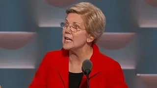 Sen. Elizabeth Warren makes speech at DNC