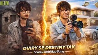 Diary Se Destiny Tak | Sourav Joshi | Motivational Rap Song 🔥2026 || @souravjvlogs